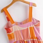Aachoae-Sexy-Spaghetti-Strap-Geometric-Print-Beach-Dress-Button-Backless-Loose-Pleated-Dress-Sleeveless-Holiday-Midi-Dress-Robe