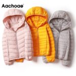 Aachoae-Chic-2020-Winter-Long-Sleeve-Padded-Jacket-Women-Fashion-Zipper-Up-Hooded-Parka-Coat-Solid-Casual-Parkas-Ropa-Mujer