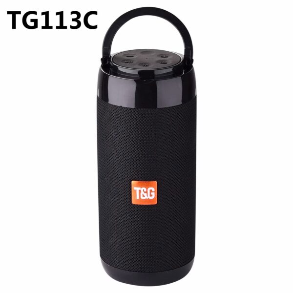 Portable Bluetooth Speaker Wireless Bass Column Waterproof Outdoor USB Speakers Support AUX TF Subwoofer Loudspeaker TG117