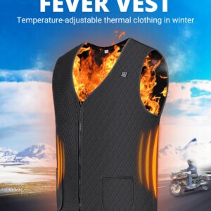 New Motorcycle Jacket heated Jacket USB Infrared Electric Winter Heating Men Women Vest Waistcoat Thermal Clothing Winter##