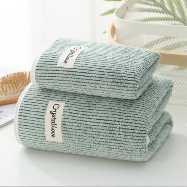70x140cm Bamboo Charcoal Coral Velvet Bath Towel For Adult Soft Absorbent Bamboo Carbon Fiber Household Bathroom Towel Sets