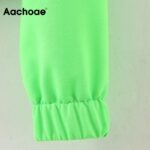 Aachoae-Fashion-Hoodies-Women-Zipper-Hooded-Sweatshirt-Solid-Batwing-Long-Sleeve-Casual-Crop-Top-Green-Sweatshirt-Woman-Outwear