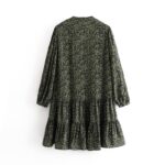Aachoae-Leopard-Print-Casual-Dresses-Women-V-Neck-Elegant-Mini-Dress-Vintage-Long-Sleeve-Loose-Pleated-Dress-Spring-2020