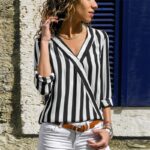 Aachoae-Women-Striped-Blouse-Shirt-Long-Sleeve-V-neck-Shirts-Casual-Tops-Blouse-et-Chemisier-Femme-Blusas-Mujer-de-Moda-2020